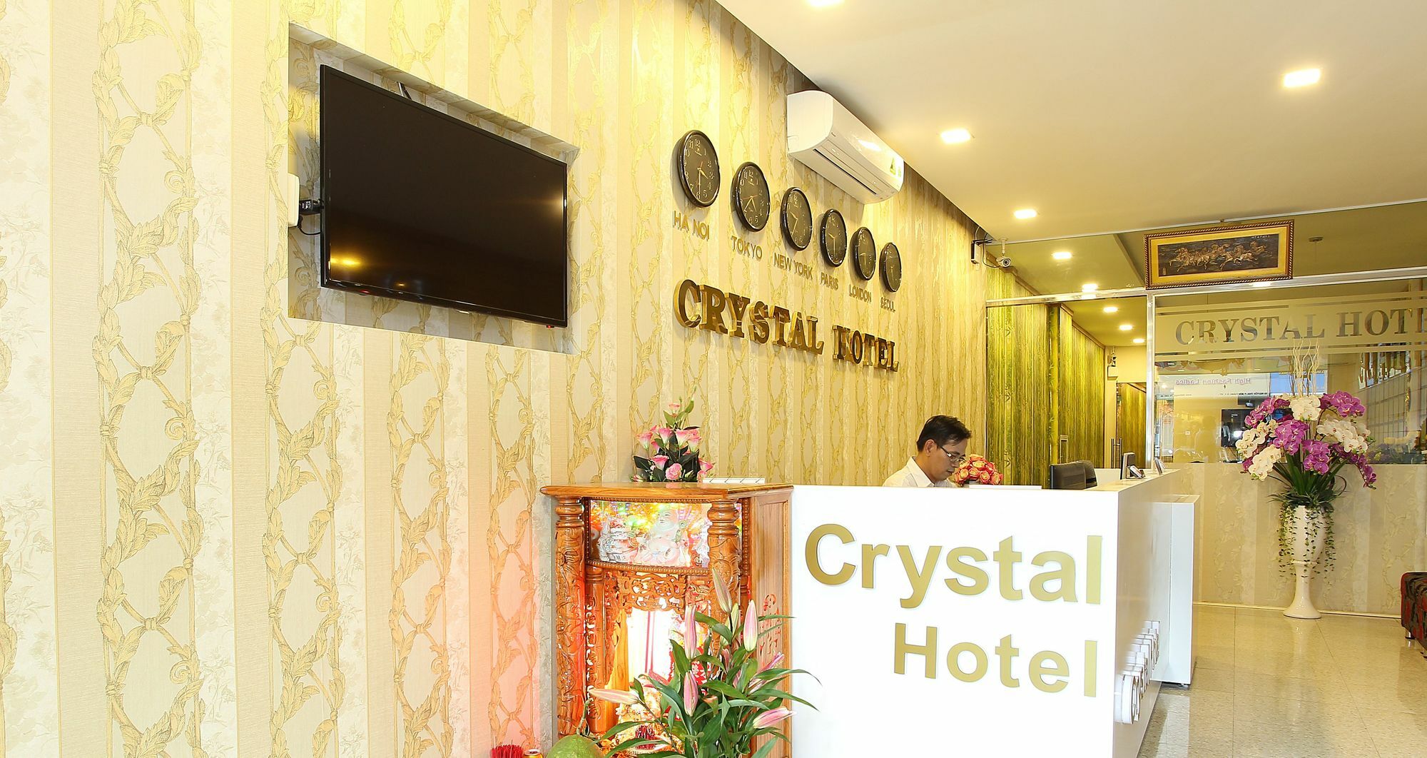 Saigon Crystal Hotel Ho Si Minh-város Kültér fotó
