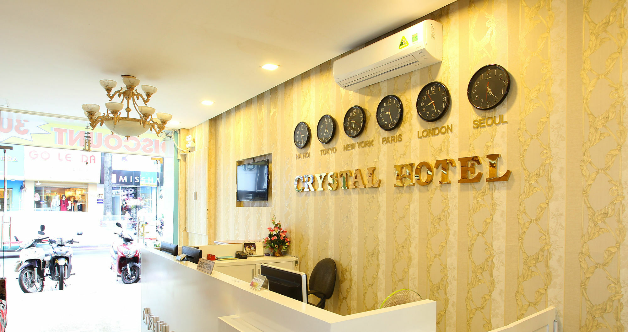 Saigon Crystal Hotel Ho Si Minh-város Kültér fotó